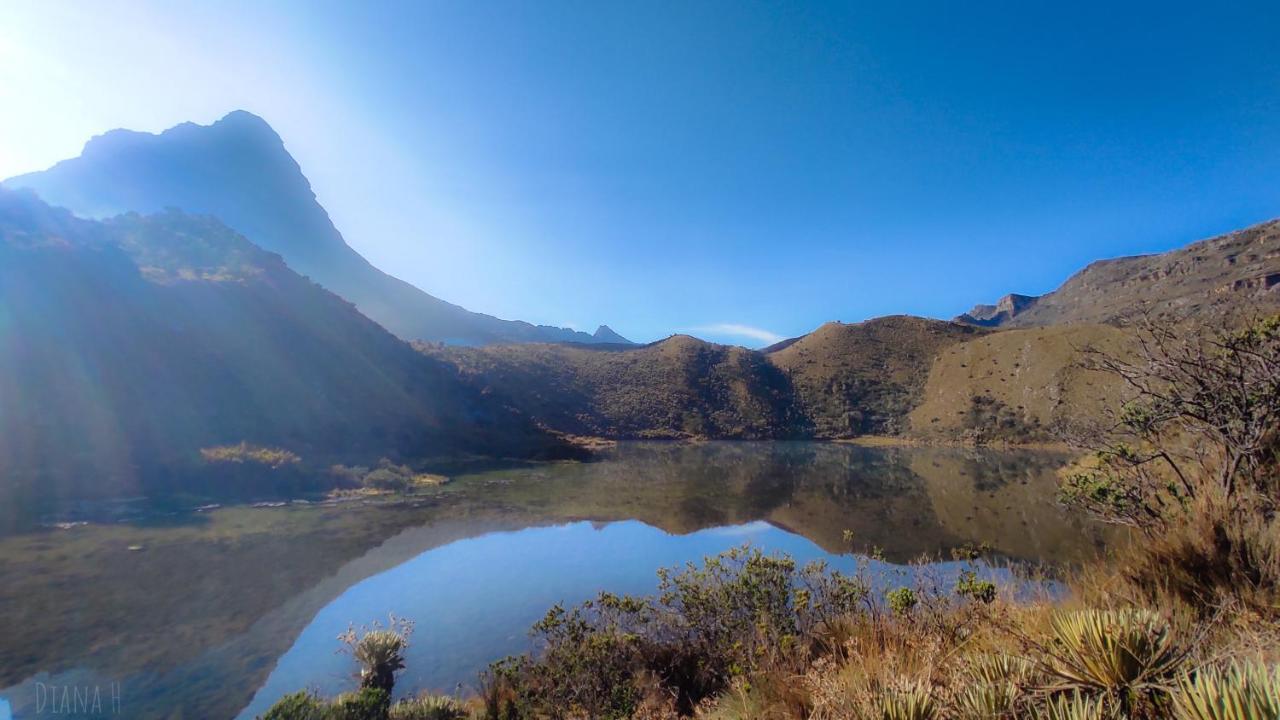 Hostal El Caminante El Cocuy Buitenkant foto