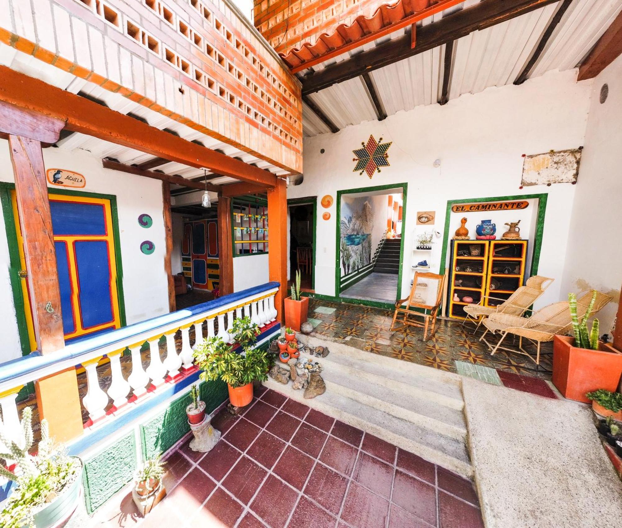 Hostal El Caminante El Cocuy Buitenkant foto