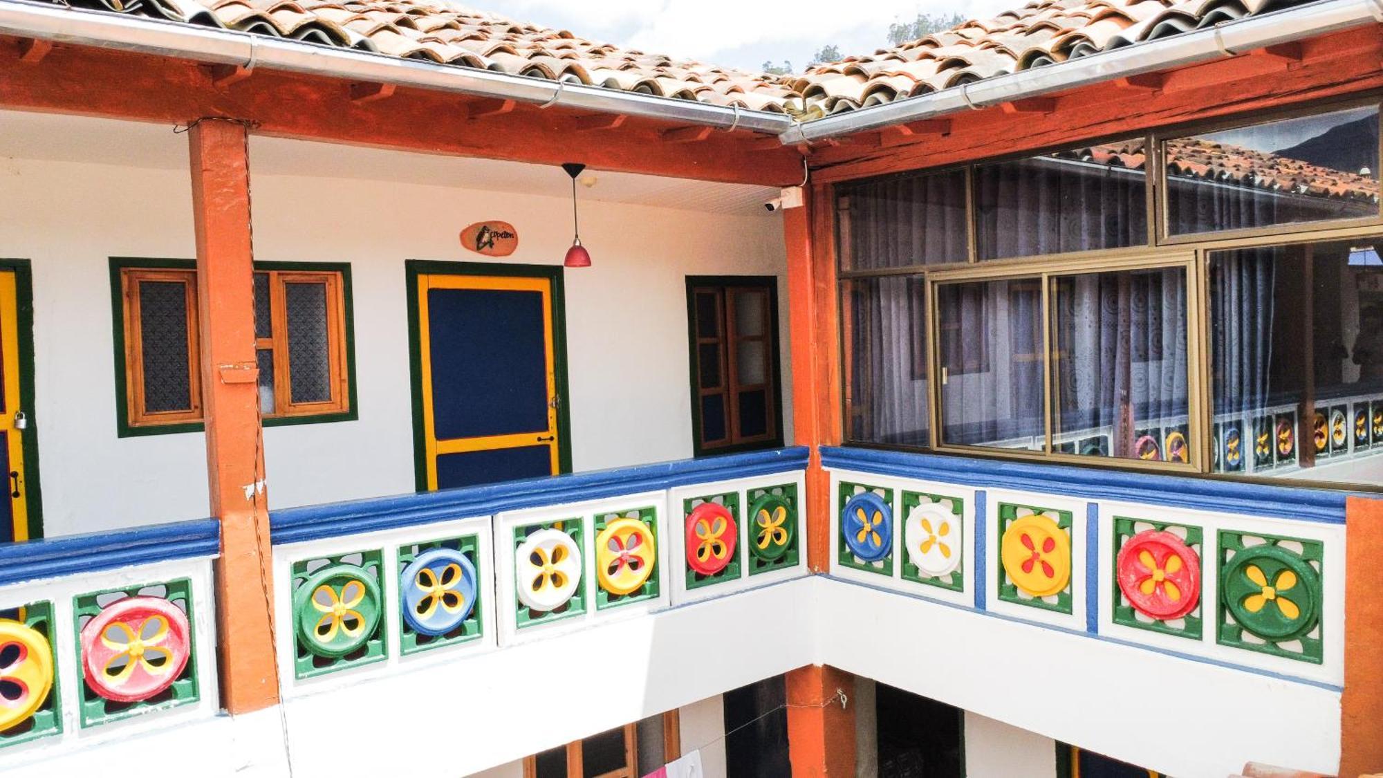Hostal El Caminante El Cocuy Buitenkant foto