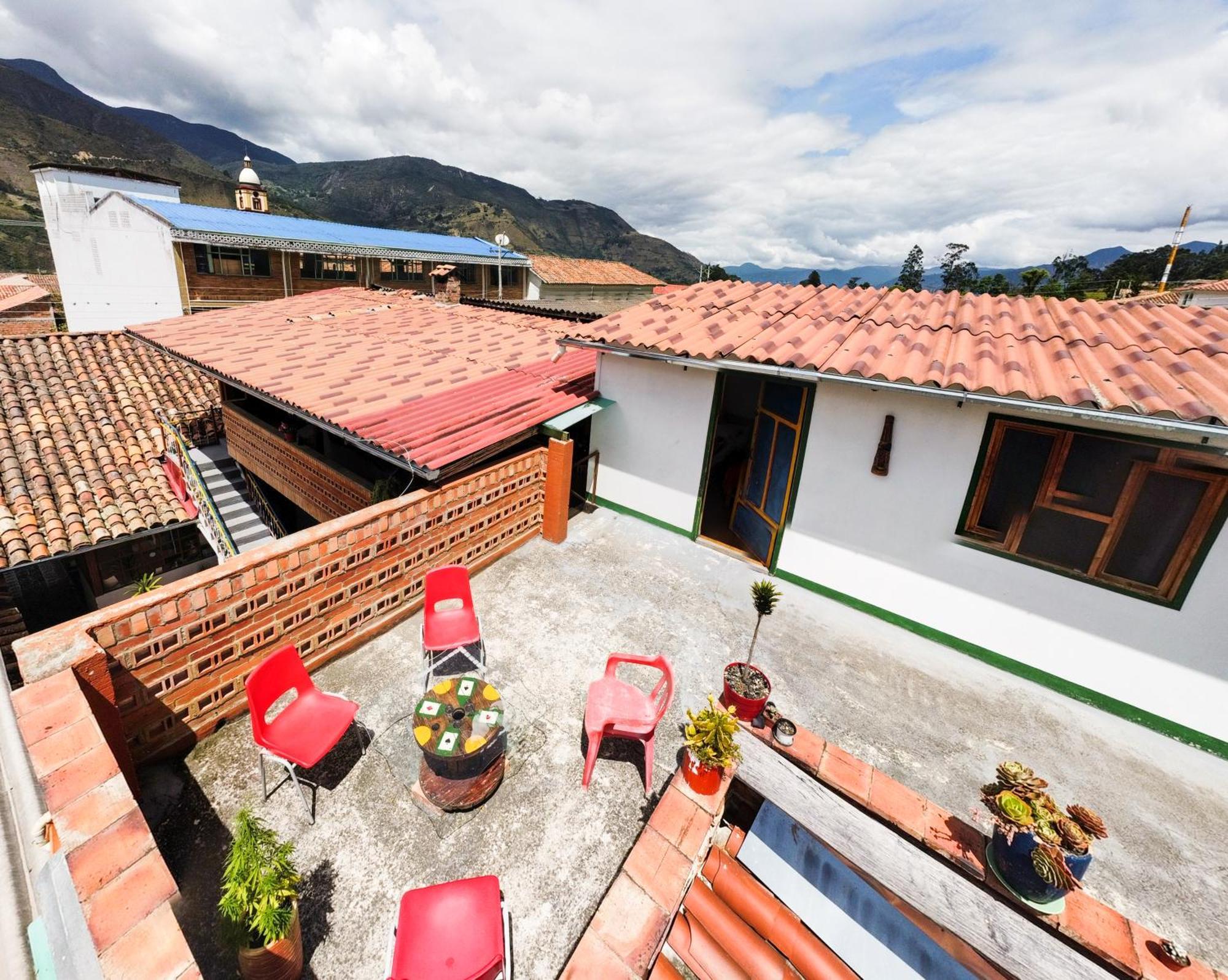 Hostal El Caminante El Cocuy Buitenkant foto