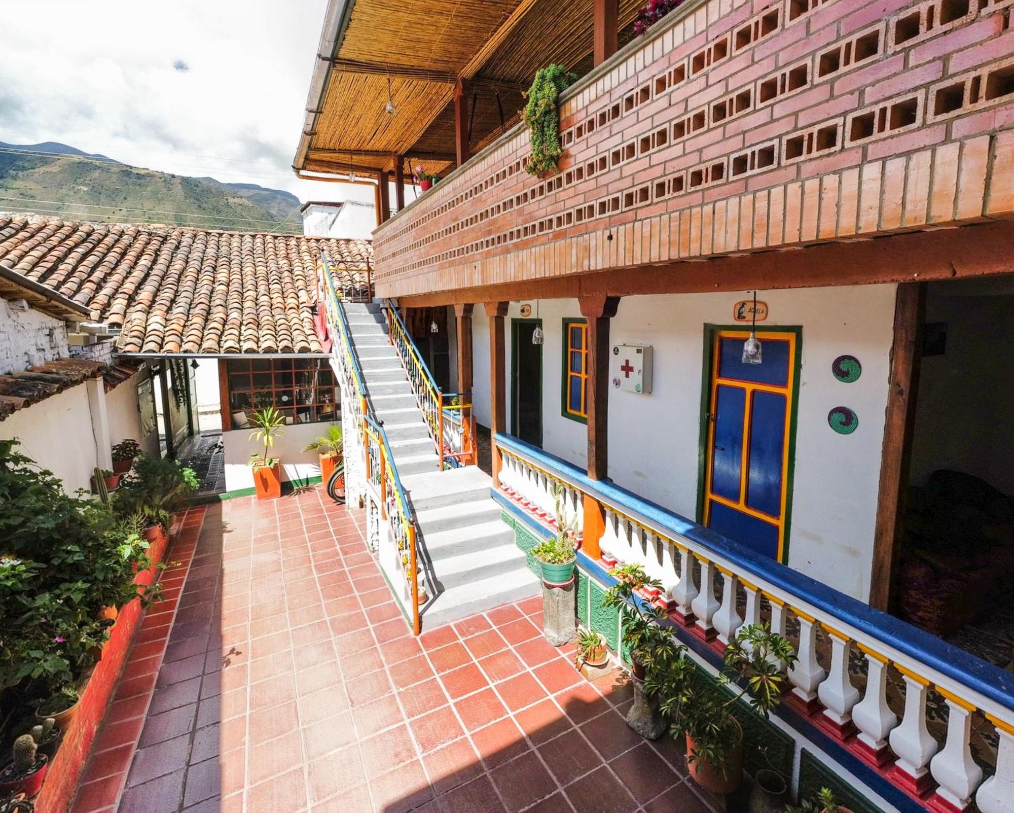 Hostal El Caminante El Cocuy Buitenkant foto