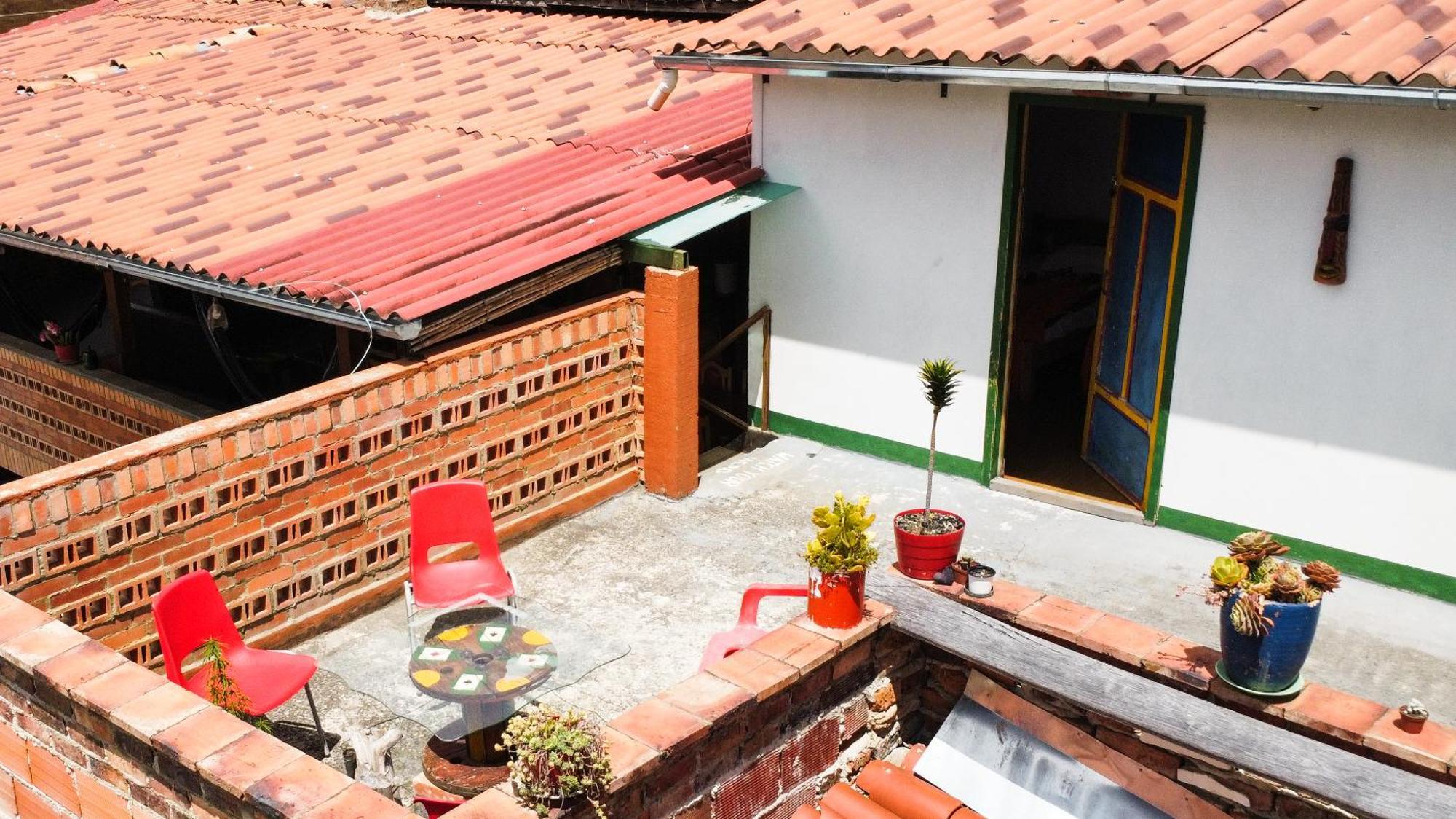 Hostal El Caminante El Cocuy Buitenkant foto